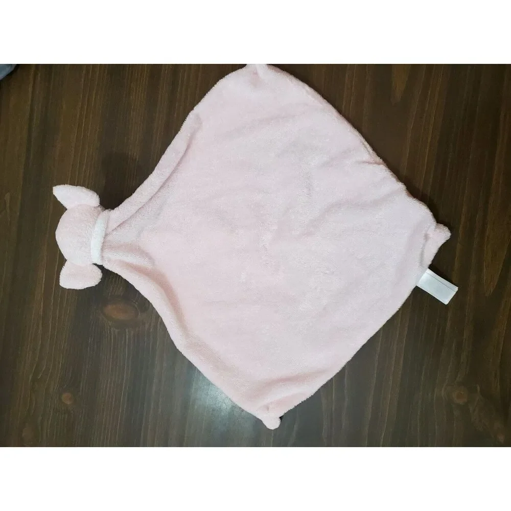 Angel Dear Lovey Elephant Pink Security Blanket Plush 12